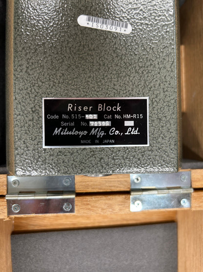 Mitutoyo Riser Block 515-101