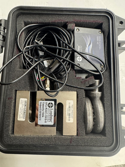Loadstar Sensors S-Beam Load Cell Kit RAS1-10KS-S-CO3; DI-1000U 10,000 Lb Capacity 24-bit ADC Digitization
