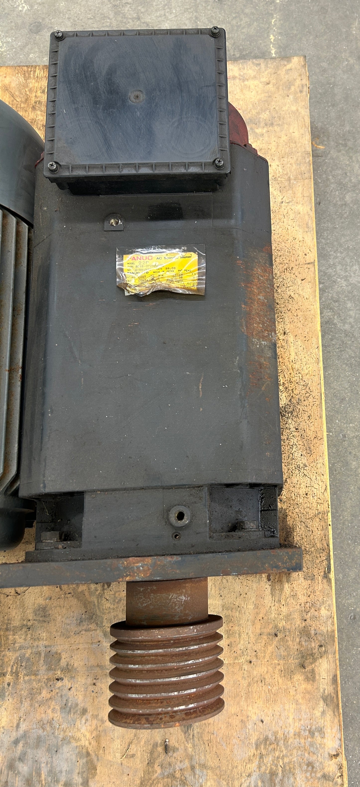 Fanuc AC Spindle Motor A06B-0729-B102 - 11 kW 1500 RPM