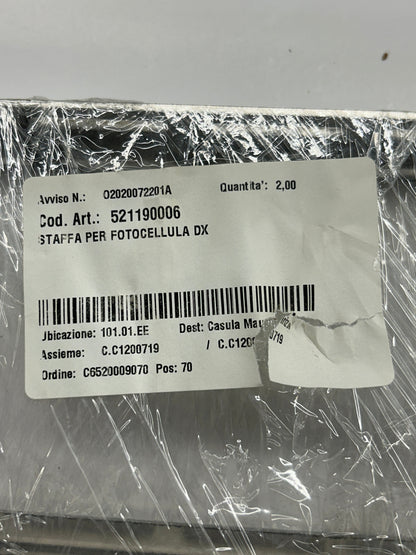 Biesse Photocell Sensor Mounting Brackets 521190006