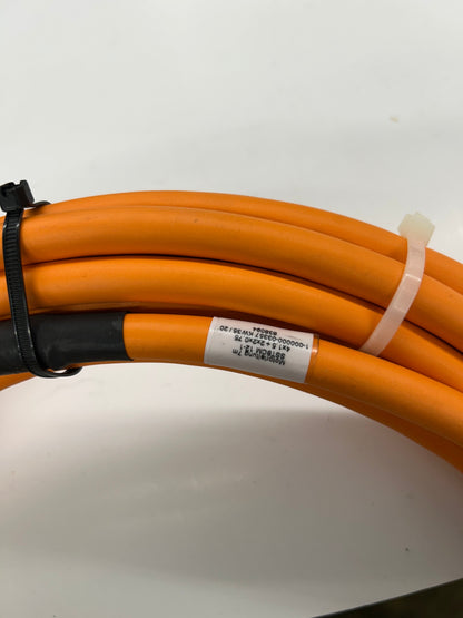 Siemens Servo Motor Power Cable 1-000000-03357 7M, 4x1.5 + 2x2x0.75 mm2, M23 Circular Connector to Pigtail
