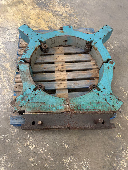Large Lathe Steady Rest | Approx. 30 in. Bore Inside Diameter