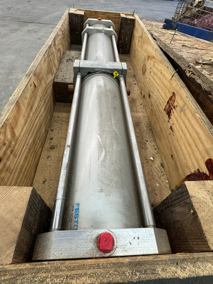 Festo Tandem Cylinder DPZK-160-825/100-S10-SA 145 PSI Max