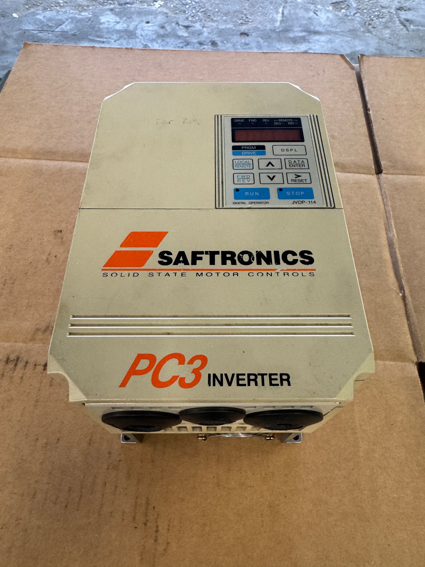 Saftronics VFD CIMR-PCU23P7 - 5 HP Variable RPM
