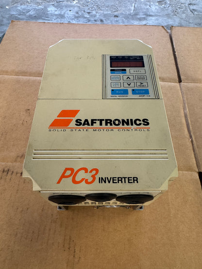 Saftronics VFD CIMR-PCU23P7 - 5 HP Variable RPM