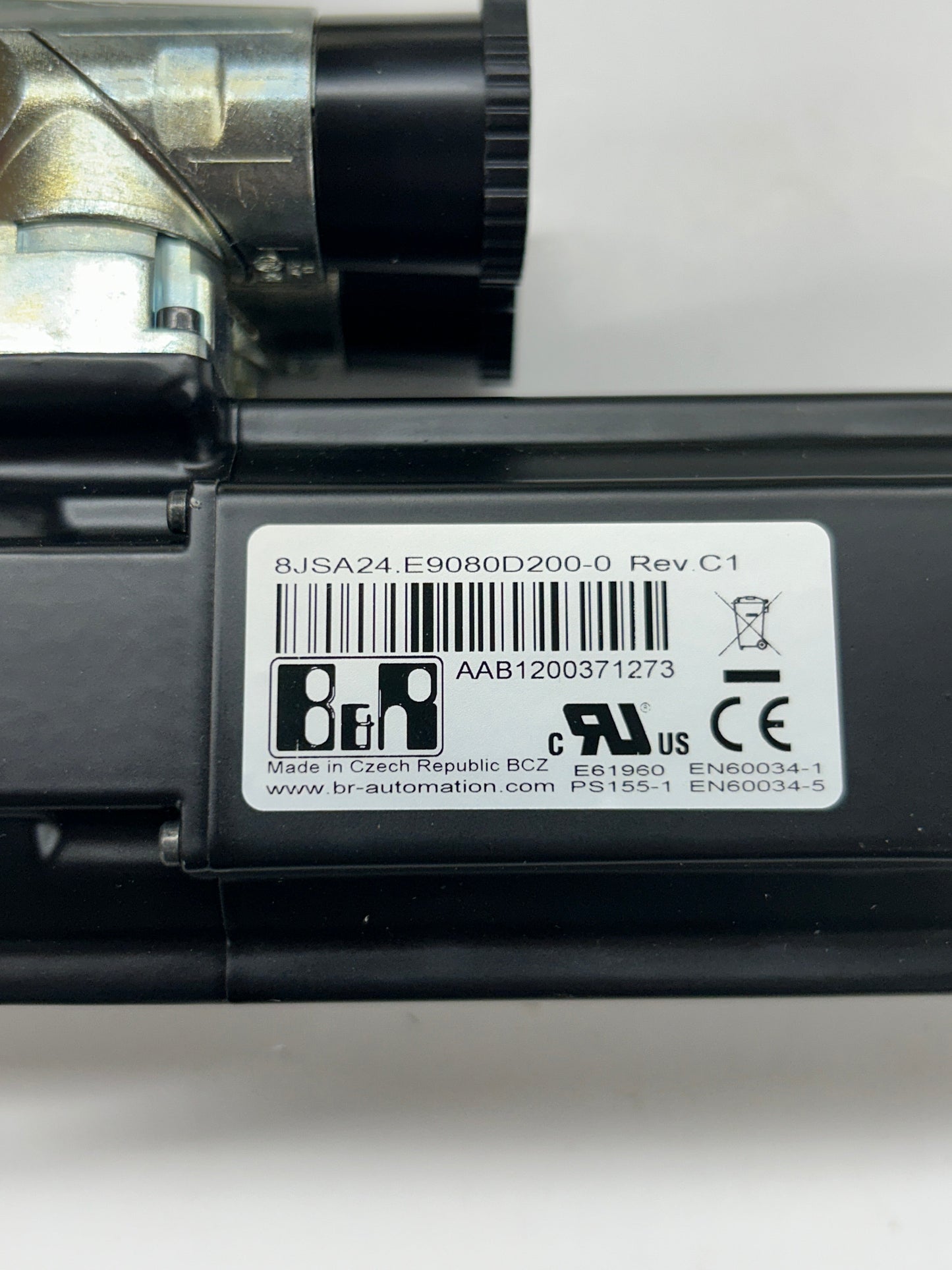 B&R Automation Servo Motor 8JSA24.E9080D200-0 - Variable 8000 RPM