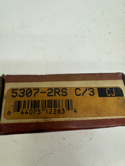 Consolidated Bearings Double Row Angular Contact Ball Bearing 5307-2RS C/3 35 x 80 x 34.9 mm