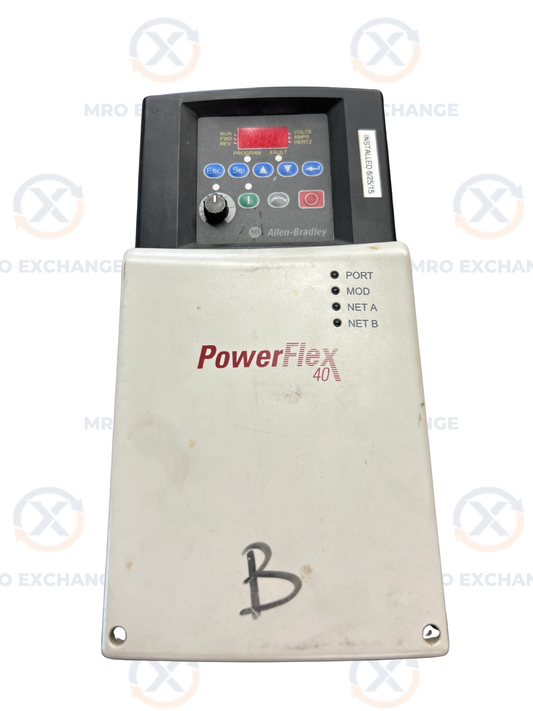 Allen-Bradley Variable Frequency Drive 22B-D024N104 Series A 480V 3-Phase Unit B