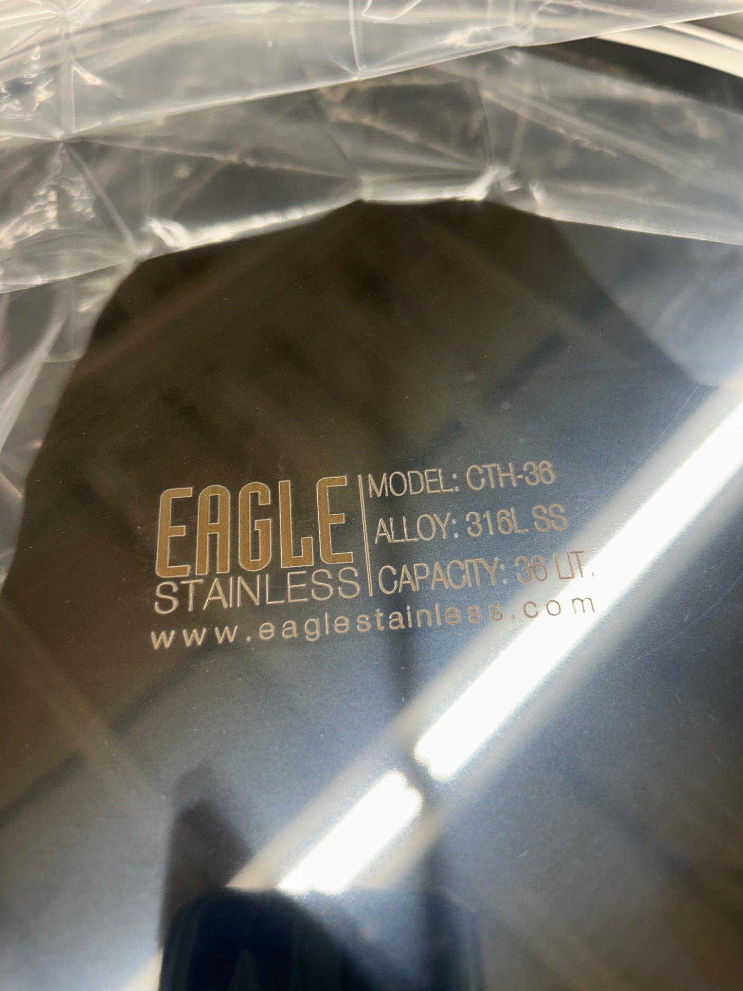 Eagle Stainless Steel Container CTH-36