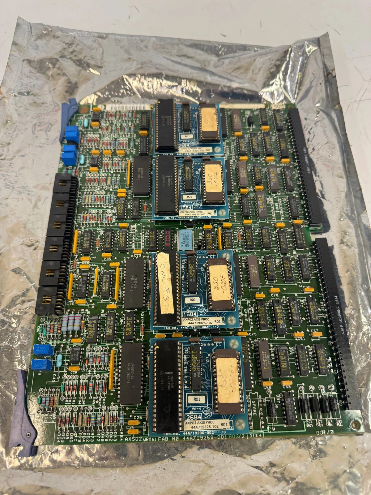 GE Fanuc AXP02 Axis Processor Board Assembly 44A719325-102