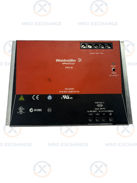 Weidmuller DIN Rail Power Supply 8951420000