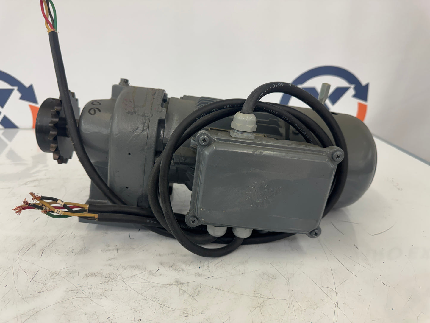 Nord Drivesystems Two-Speed Inline Helical Gearmotor SK015I71L2/4.58N - 1 HP 202/101 RPM
