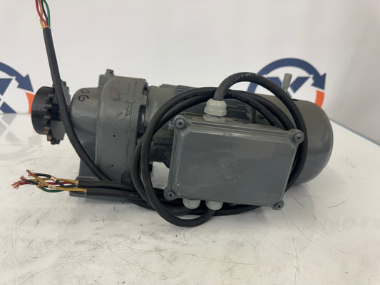 Nord Drivesystems Two-Speed Inline Helical Gearmotor SK015I71L2/4.58N - 1 HP 202/101 RPM