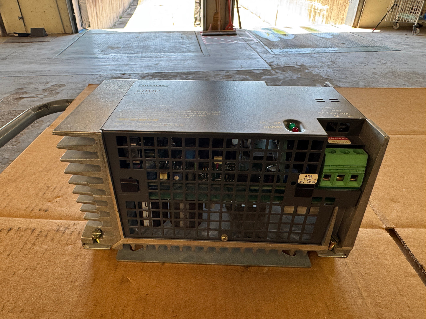 Siemens 6EP1436-1SH01 Power Supply 24V DC Untested Surplus
