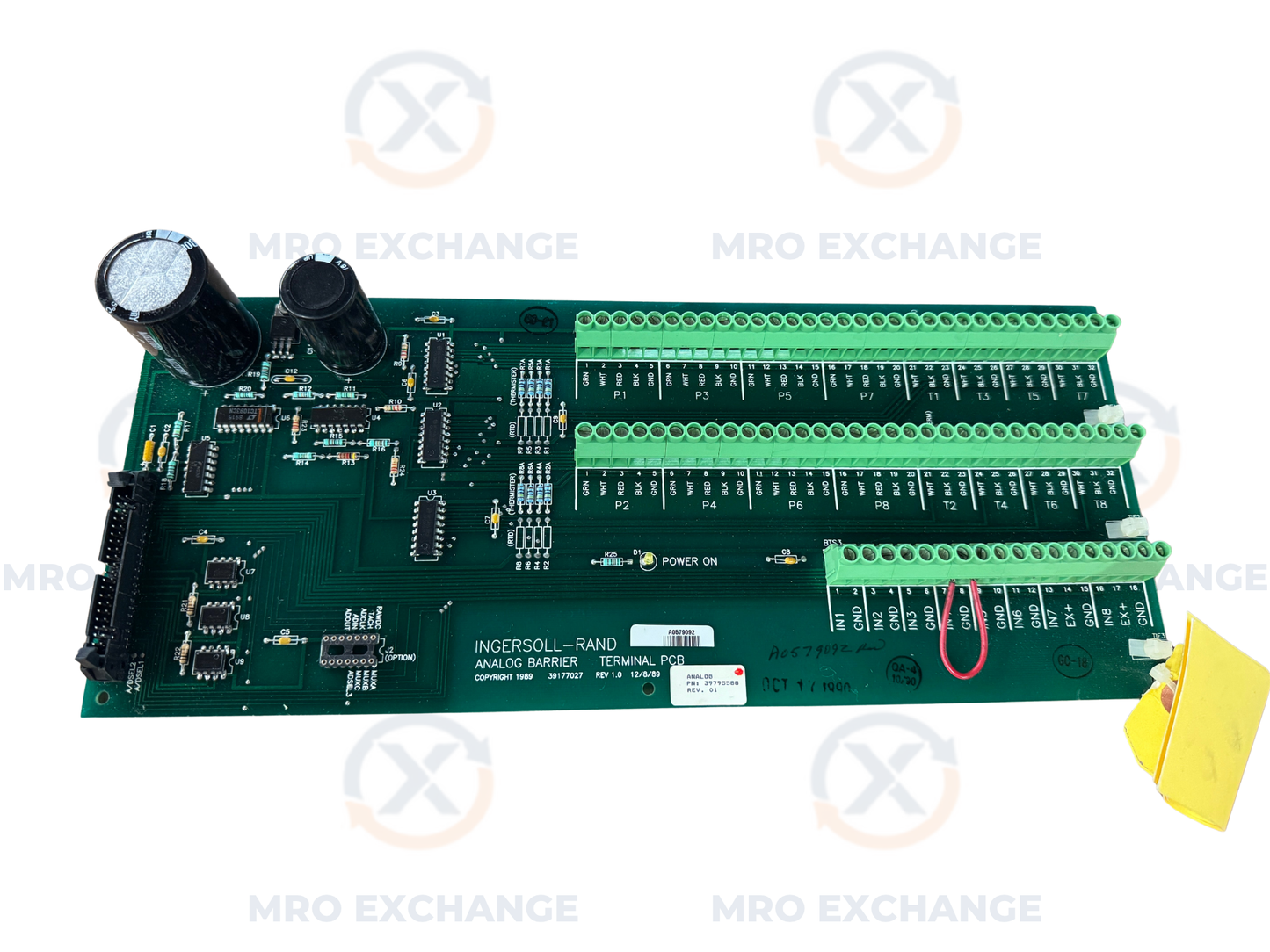Ingersoll-Rand Analog Barrier Terminal PCB 39795588