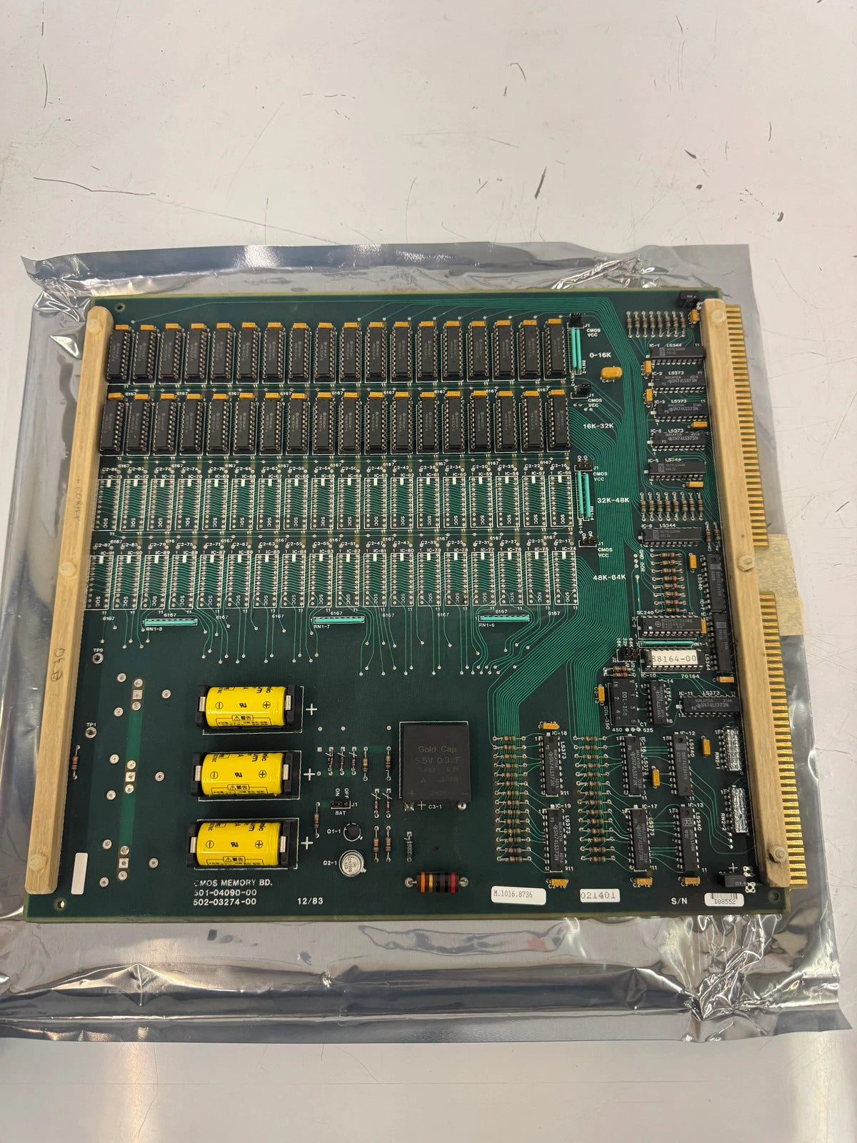 Giddings & Lewis LLC CMOS Memory Module M.1016.8736