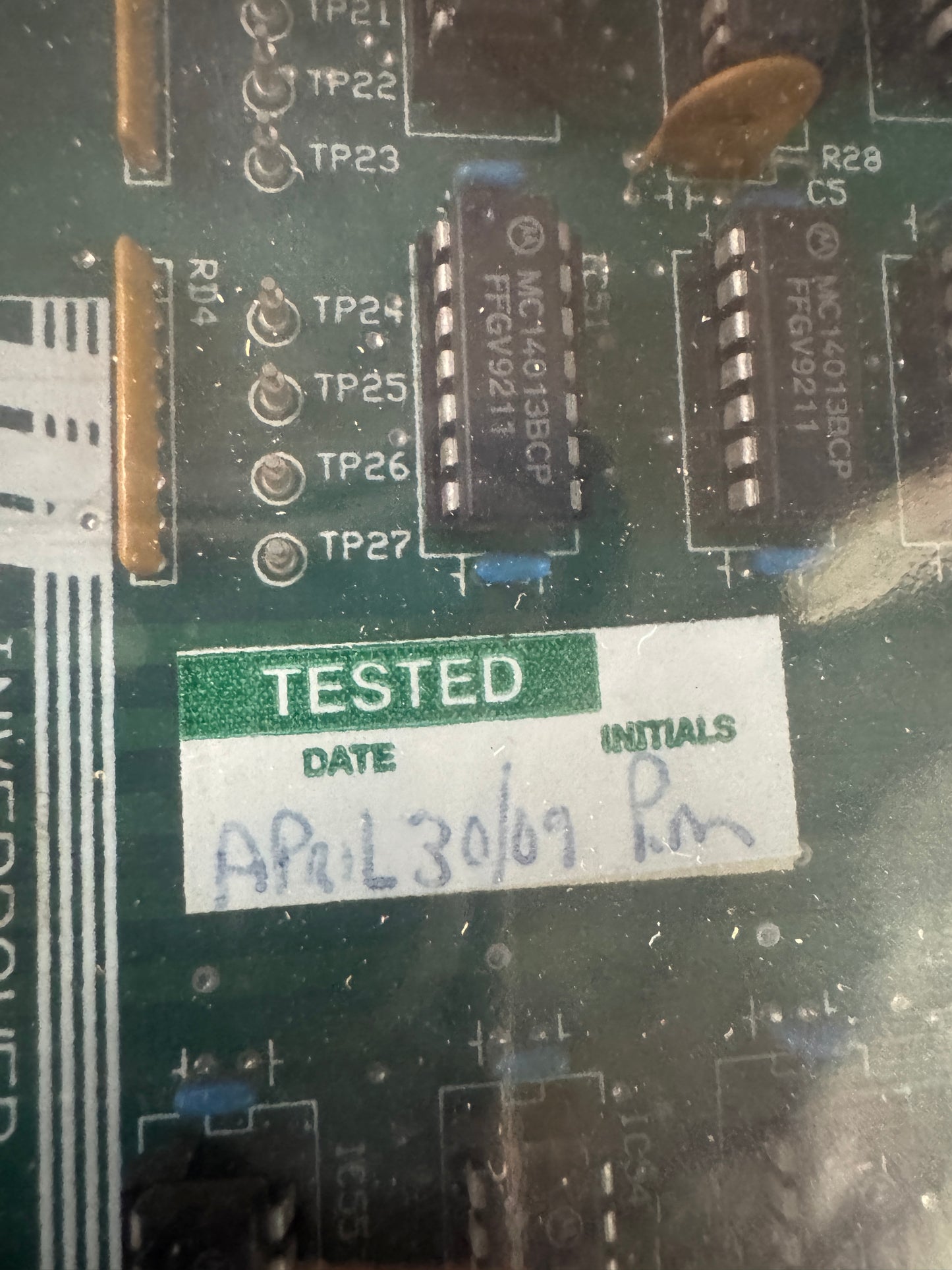 Inverpower Controls Ltd. Microprocessor Control Logic Board MPICL