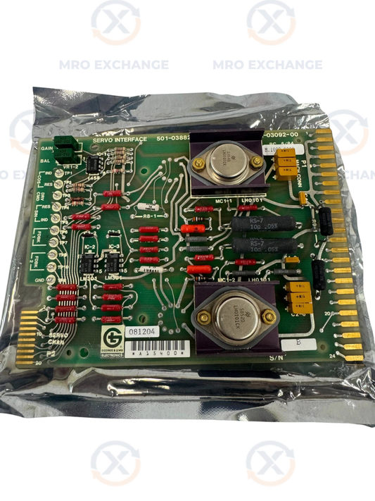 Giddings & Lewis Electronics Servo Interface Board 501-03882