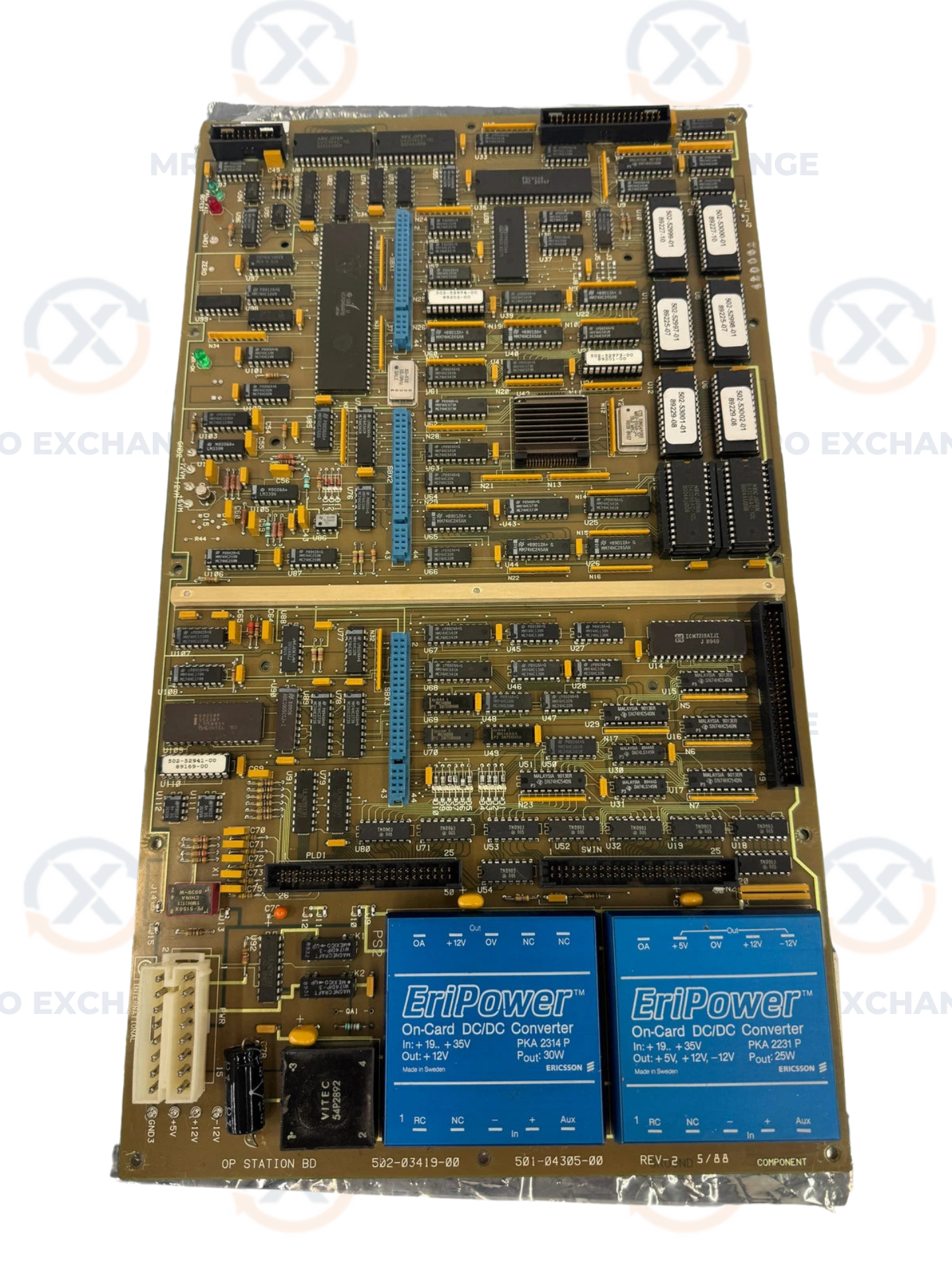 Giddings & Lewis  Operator Station Board 501-04305-00 +19V to +35V DC