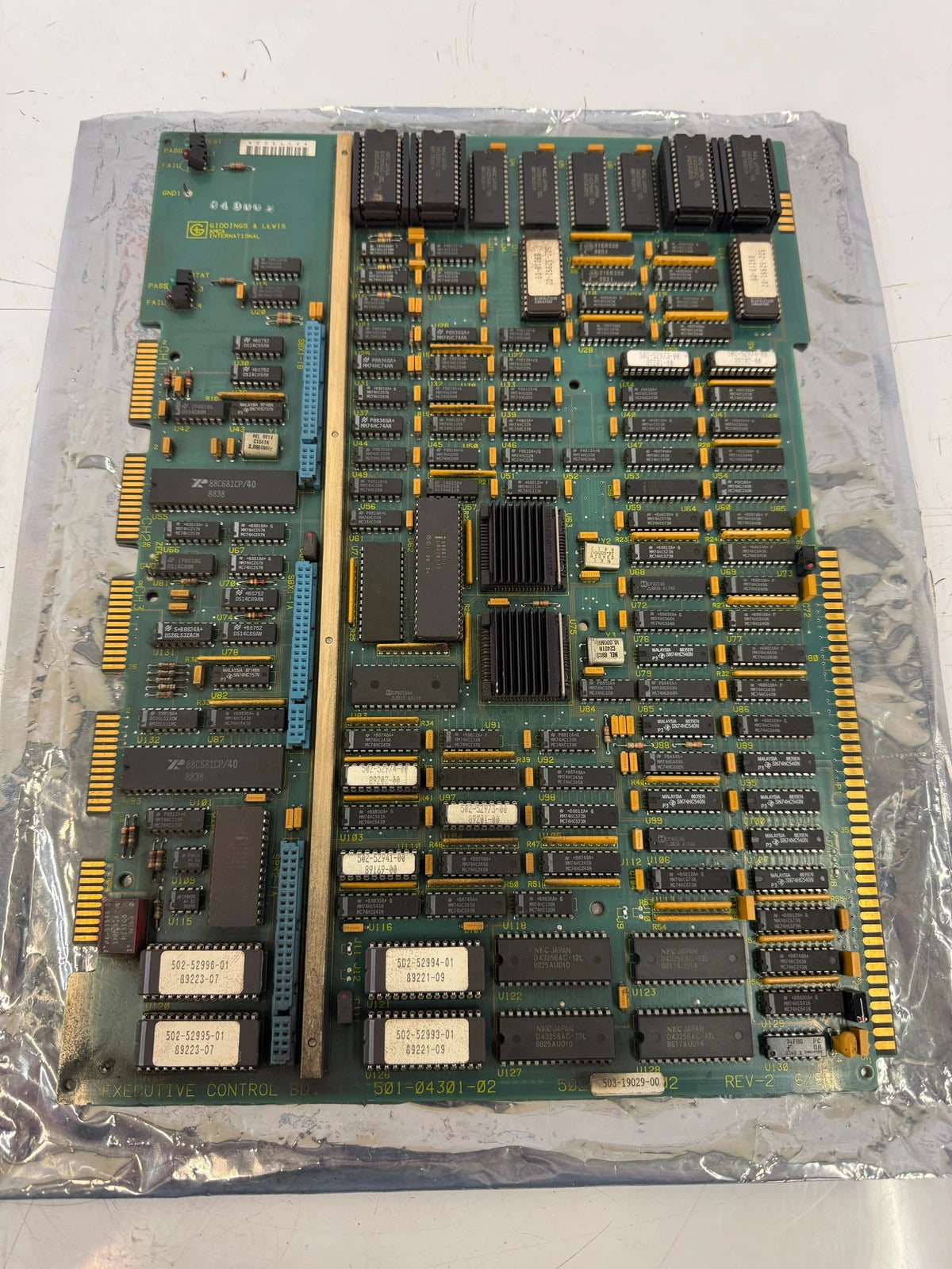 Giddings & Lewis Data Interface Board 503-15596-02 5 VDC