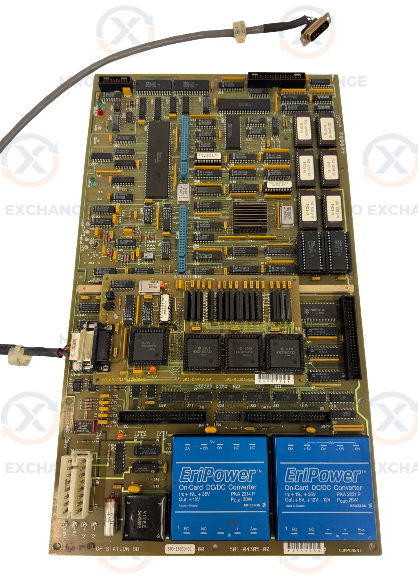 Giddings & Lewis Operator Station Board 501-04305-00