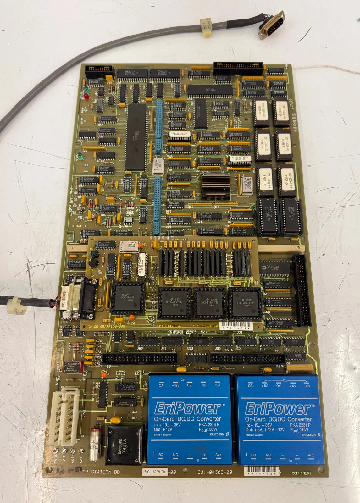 Giddings & Lewis Operator Station Board 501-04305-00