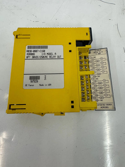GE Fanuc I/O Module A03B-0807-C160 30V DC / 250V AC
