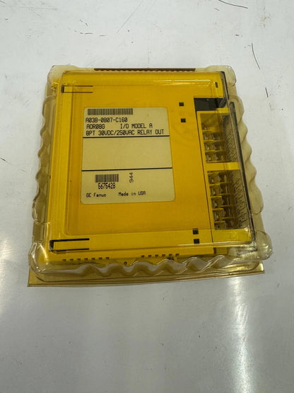 GE Fanuc I/O Module Model A Relay Output Module A03B-0807-C160 30V DC / 250V AC