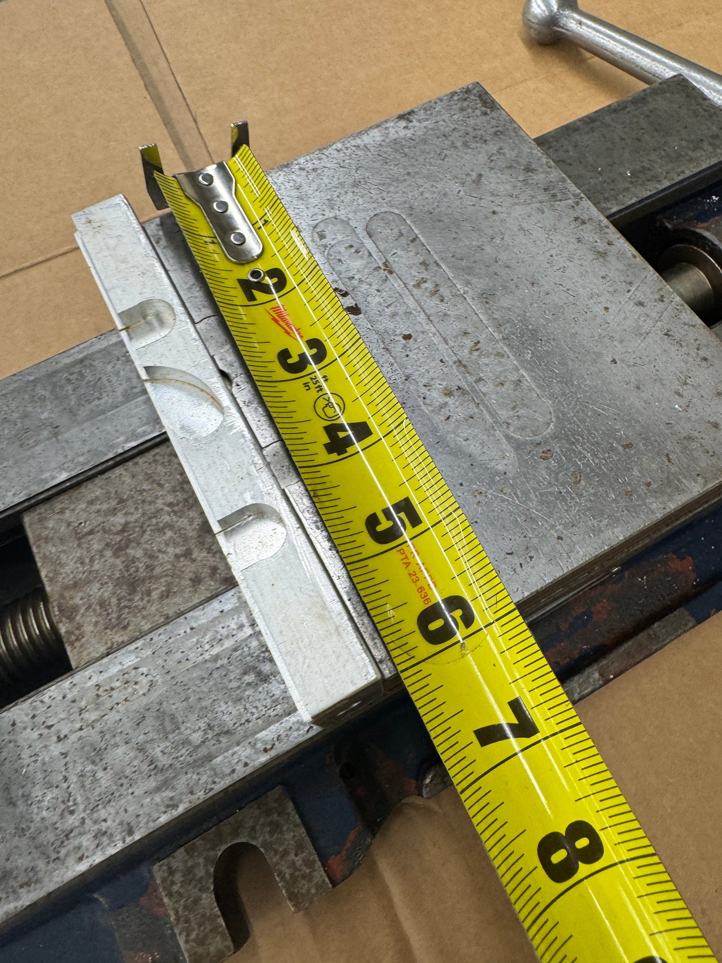 TE-CO Mfg Machine Vise PWS-6900 | 6 In. Jaw Width, 9 In. Jaw Opening m00837