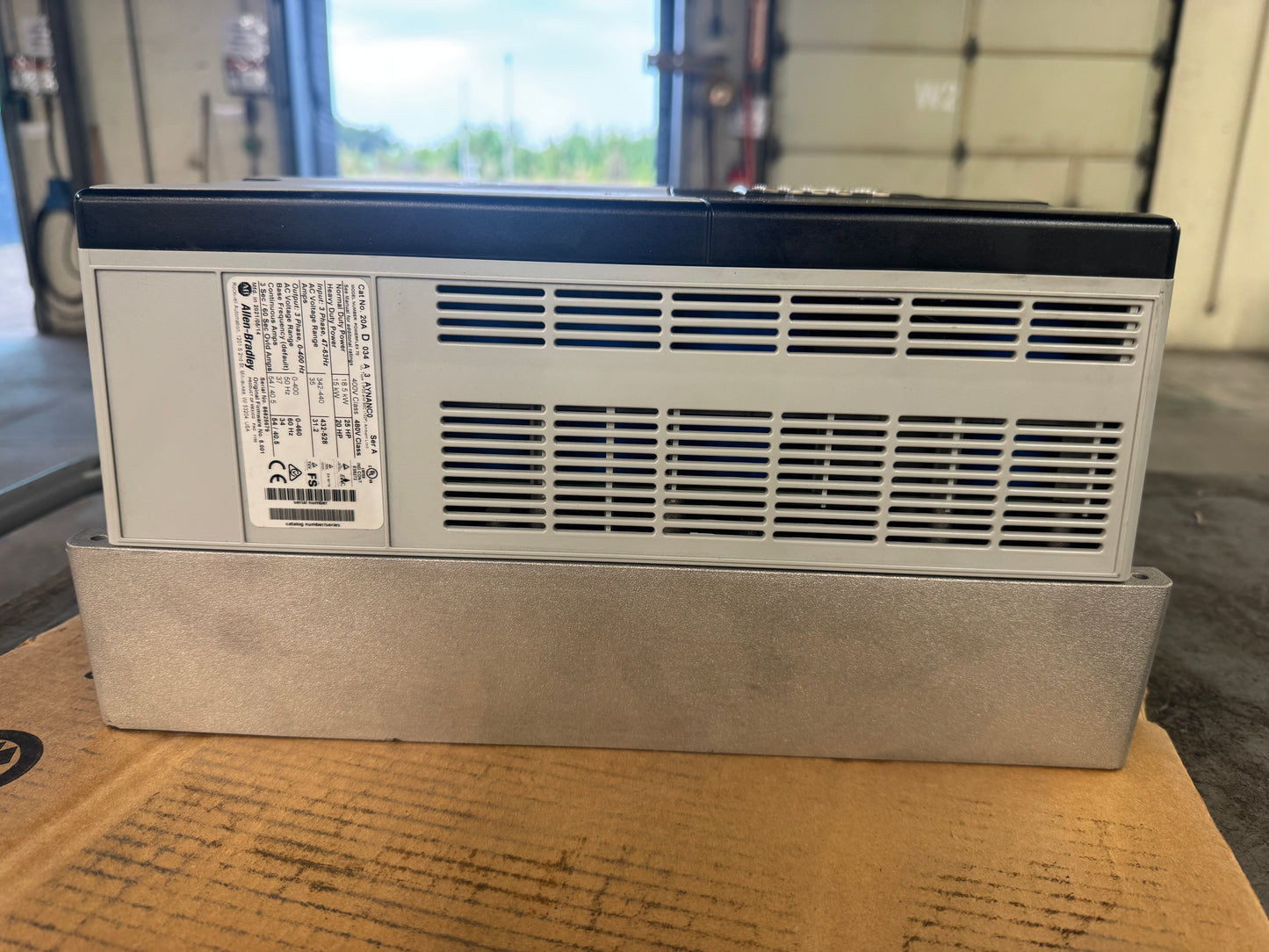 Allen-Bradley AC Drive 20AD034A3AYNANC0 - 25 HP Variable RPM