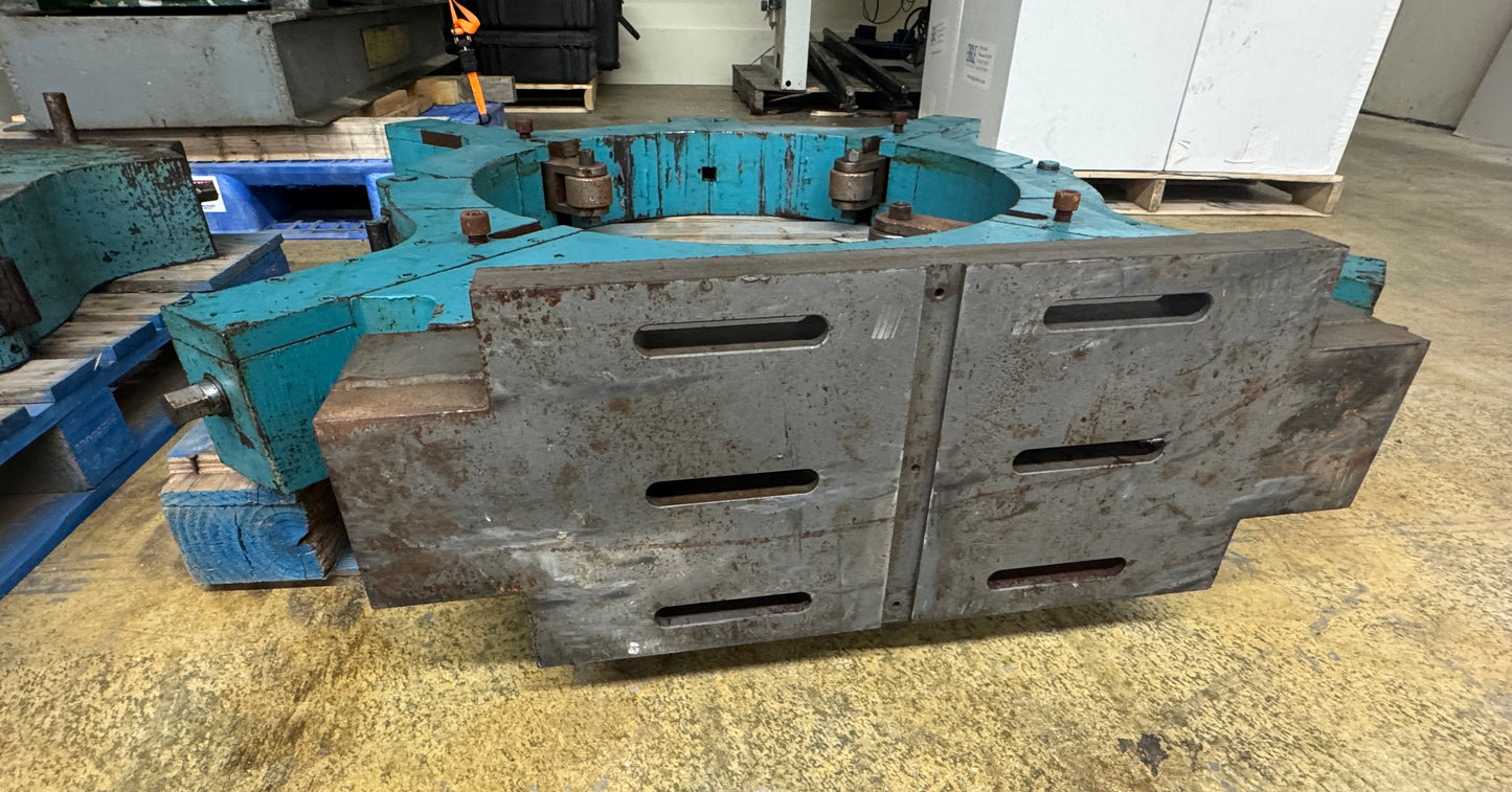Lathe Steady Rest | 30 in. Bore Opening | Orientation: Axial