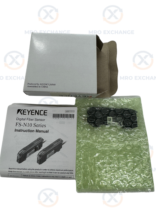 Keyence Digital Fiber Optic Sensor Amplifier FS-N11CP 12 to 24 VDC