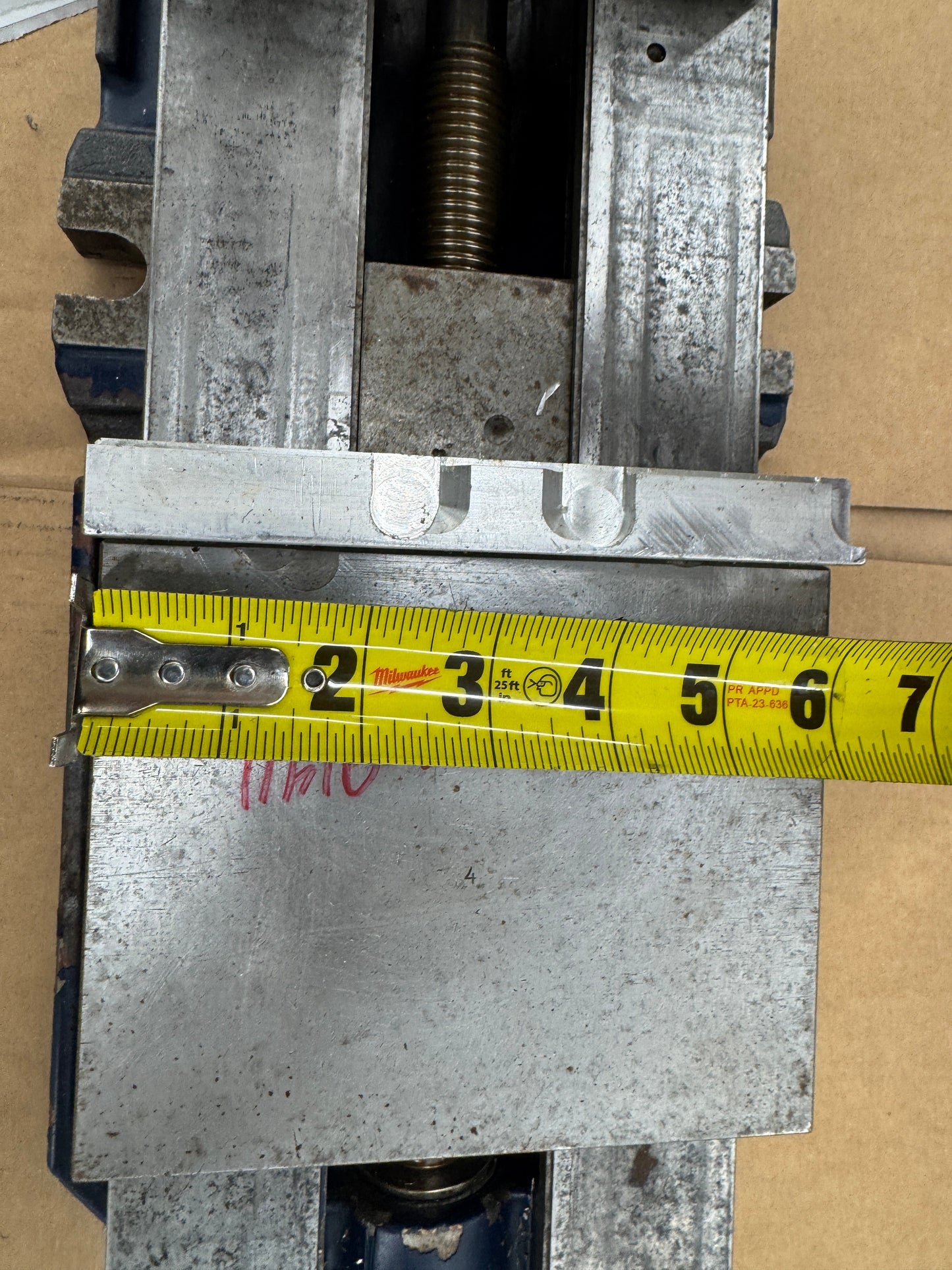 TE-CO Mfg Machine Vise PWS-6900 | 6 In. Jaw Width, 9 In. Jaw Opening m00840