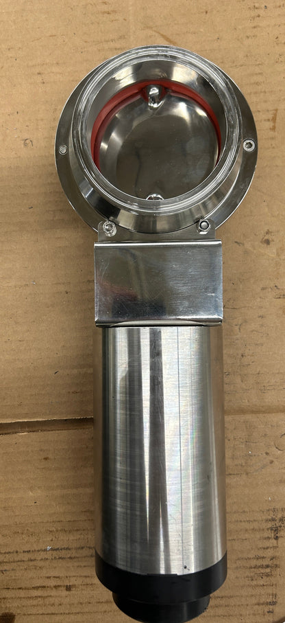 Cipriani Harrison Sanitary Butterfly Valve 9C440/09/21 4 In. Tri-Clamp
