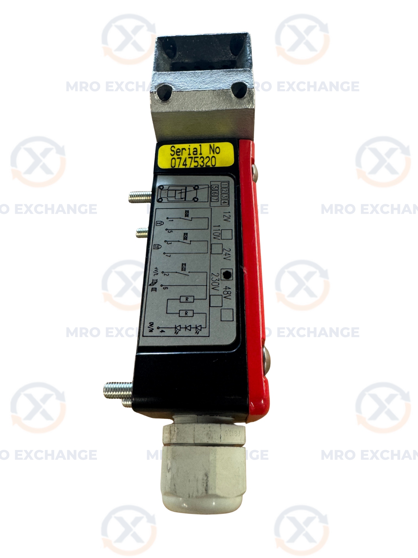 Fortress Interlocks Solenoid Safety Interlock Switch 24V DC / 110V AC Untested Surplus