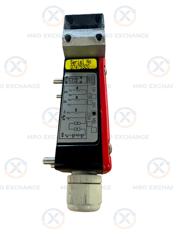 Fortress Interlocks STOP IP67 Solenoid Safety Interlock Switch 24V DC / 110V AC