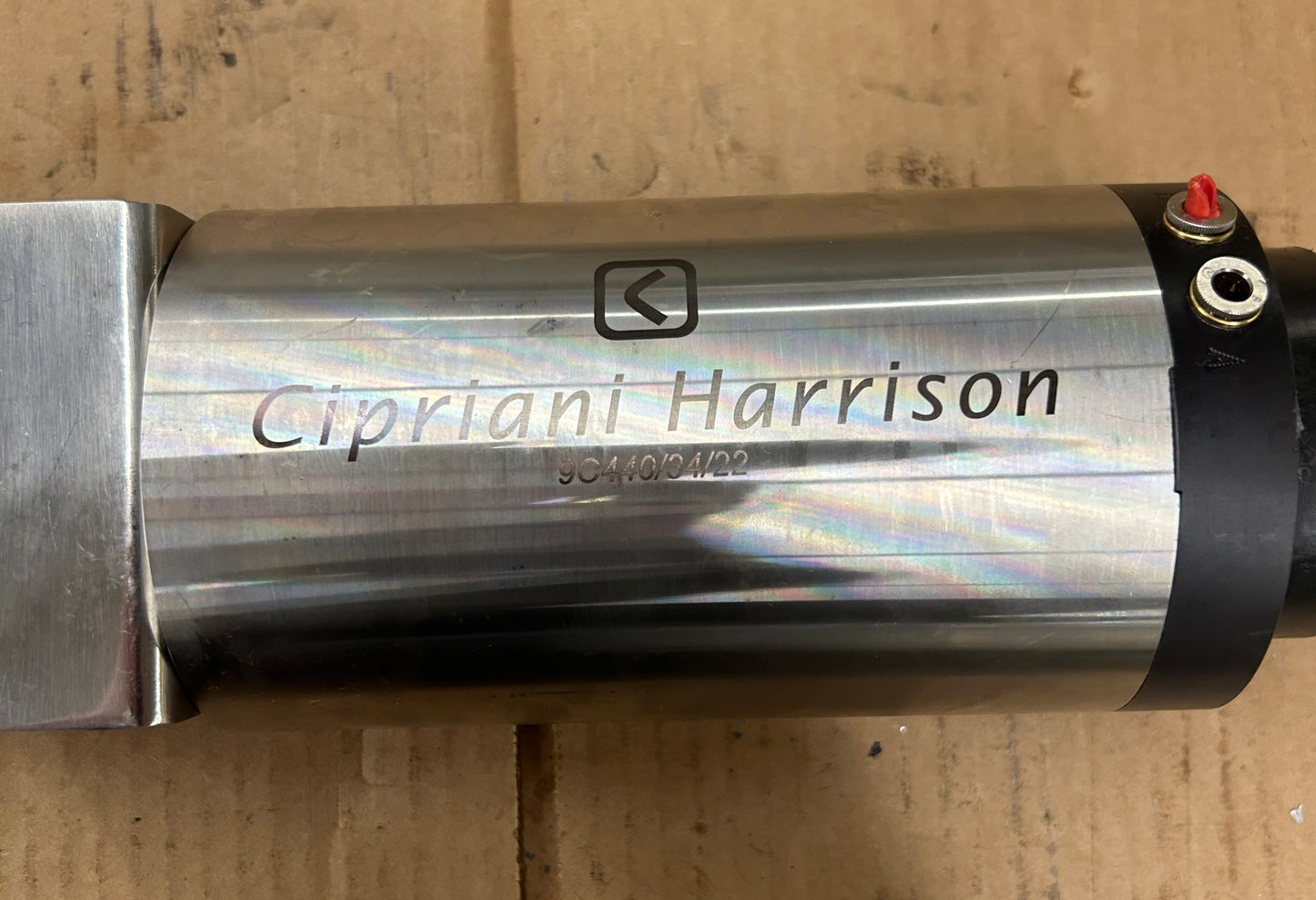Cipriani Harrison Pneumatic Actuated Sanitary Butterfly Valve 9C440/04/22 4 In. Sanitary Tri-Clamp