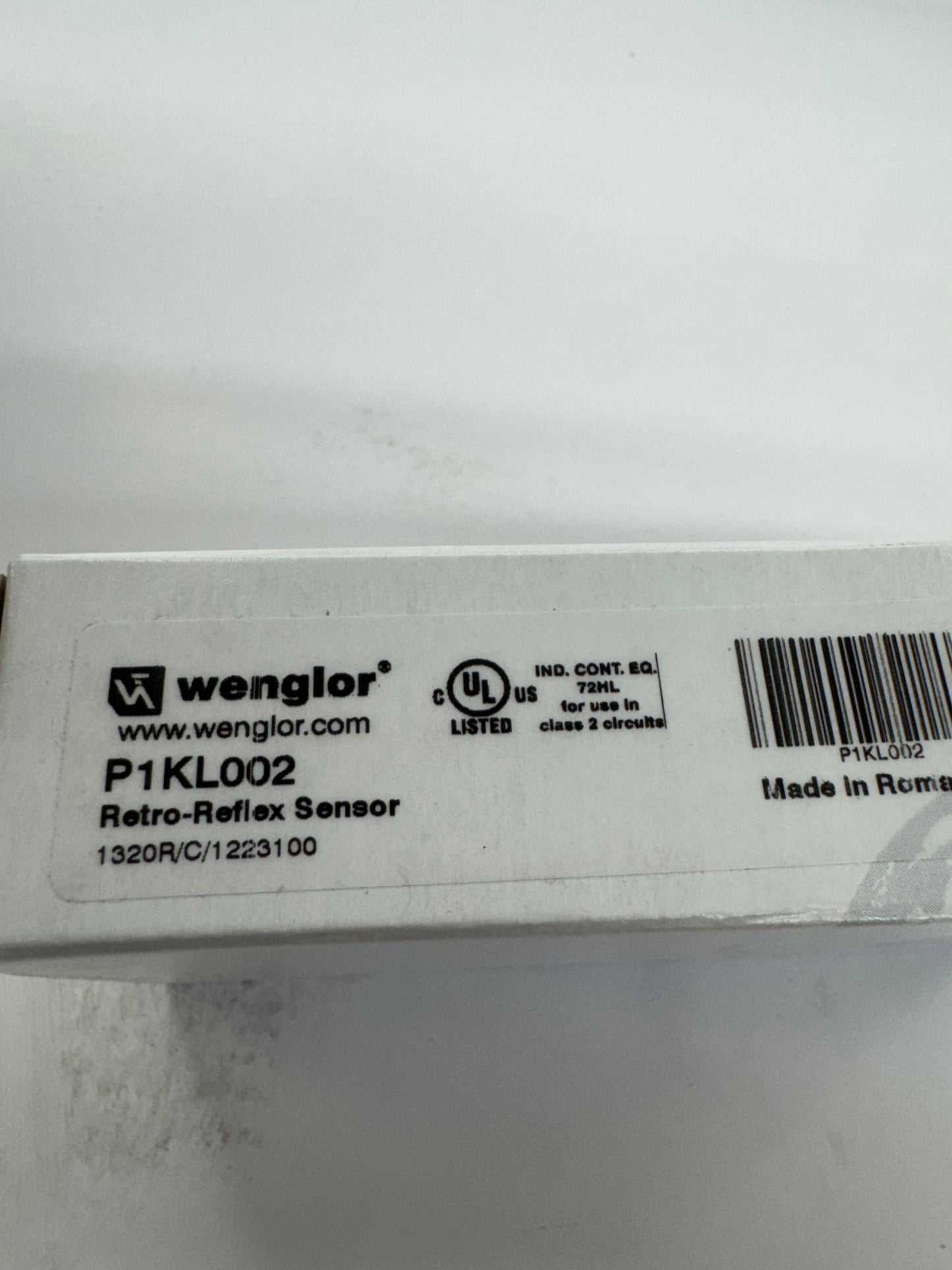 Wenglor Retro-Reflex Sensor P1KL002 10-30 VDC
