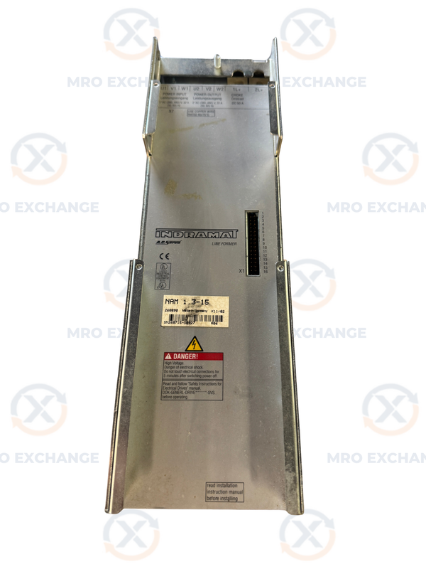 Indramat NAM 1.3-15 AC Servo Line Former 380 to 480V AC