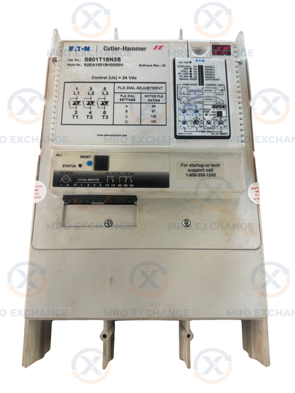 Eaton Cutler-Hammer S801T18N3S Soft Starter Untested Surplus