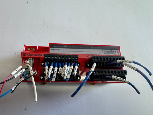 Allen-Bradley CompactBlock Safety I/O Module 1791DS-IB12 24 VDC