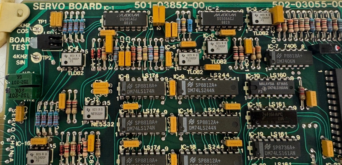 Giddings & Lewis 501-03852-00 / 502-03055-00 Servo Board
