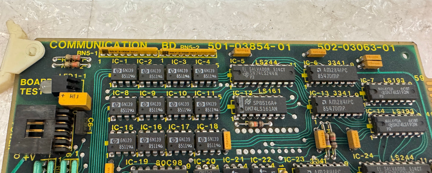 Gould Electronics Communication Board 501-03854-01 m00419