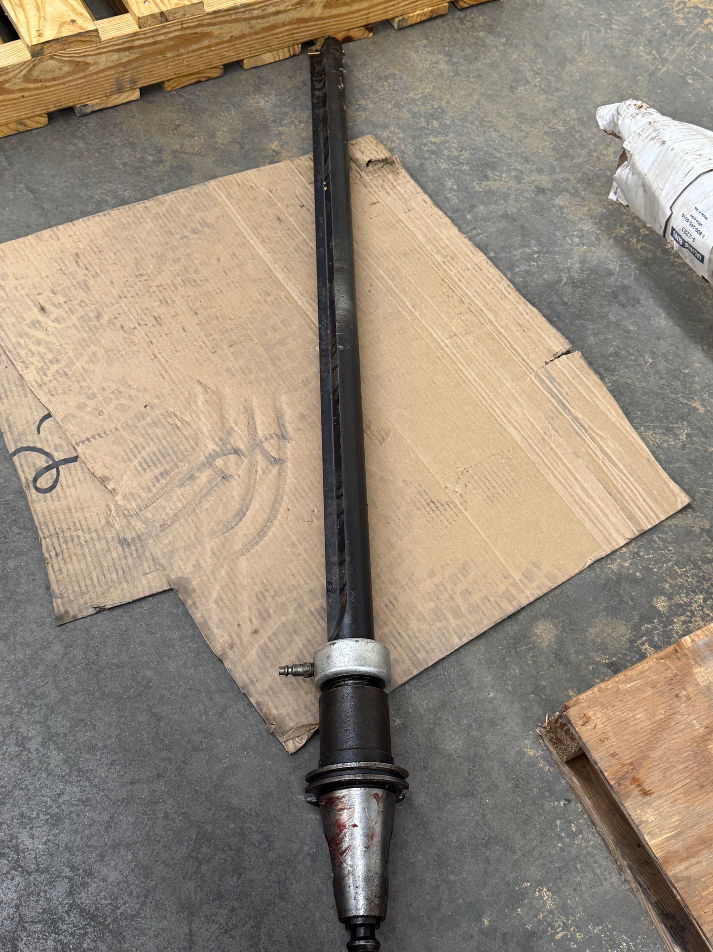 CAT50 Long Reach Spade Drill Holder | CAT50 | 36 In. Length, 2 In. Shank Diameter | Orientation: Axial | Coolant Through