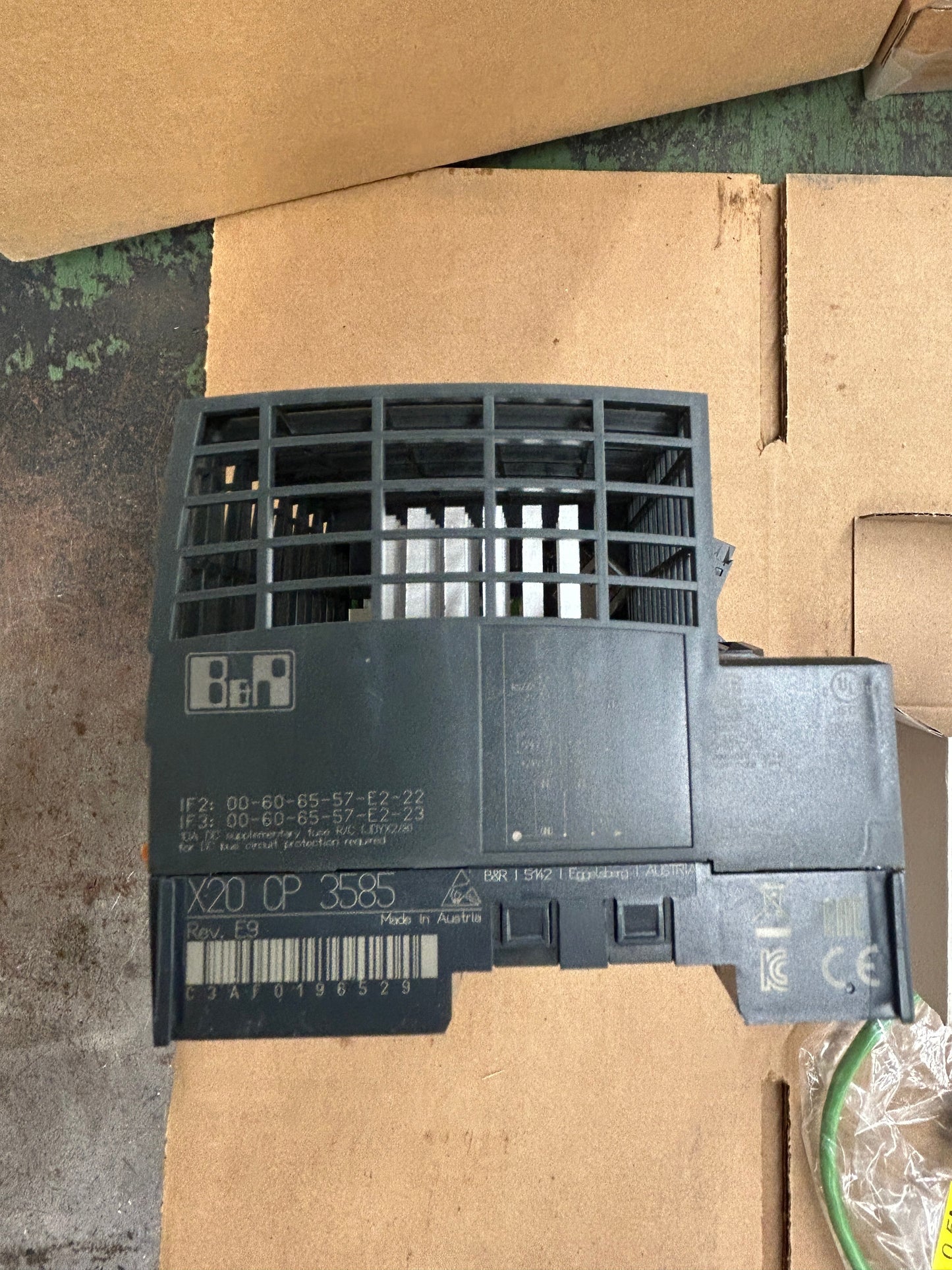 B&R Automation PLC CPU Module X20CP3585 24V DC