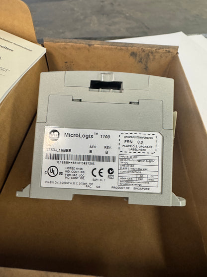 Allen-Bradley Programmable Controller 1763-L16BBB 24 VDC