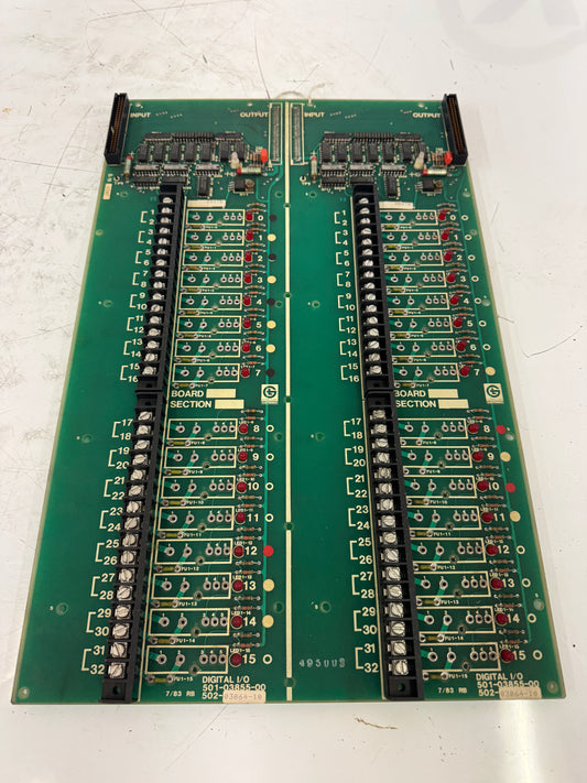 Giddings and Lewis Electronics I/O PCB Board Assembly 501-03855-00 m00505