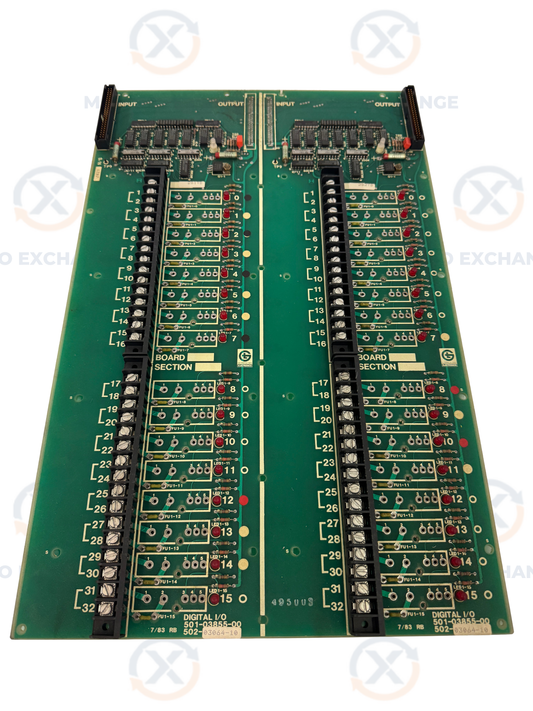 Giddings and Lewis Electronics I/O PCB Board Assembly 501-03855-00 m00505