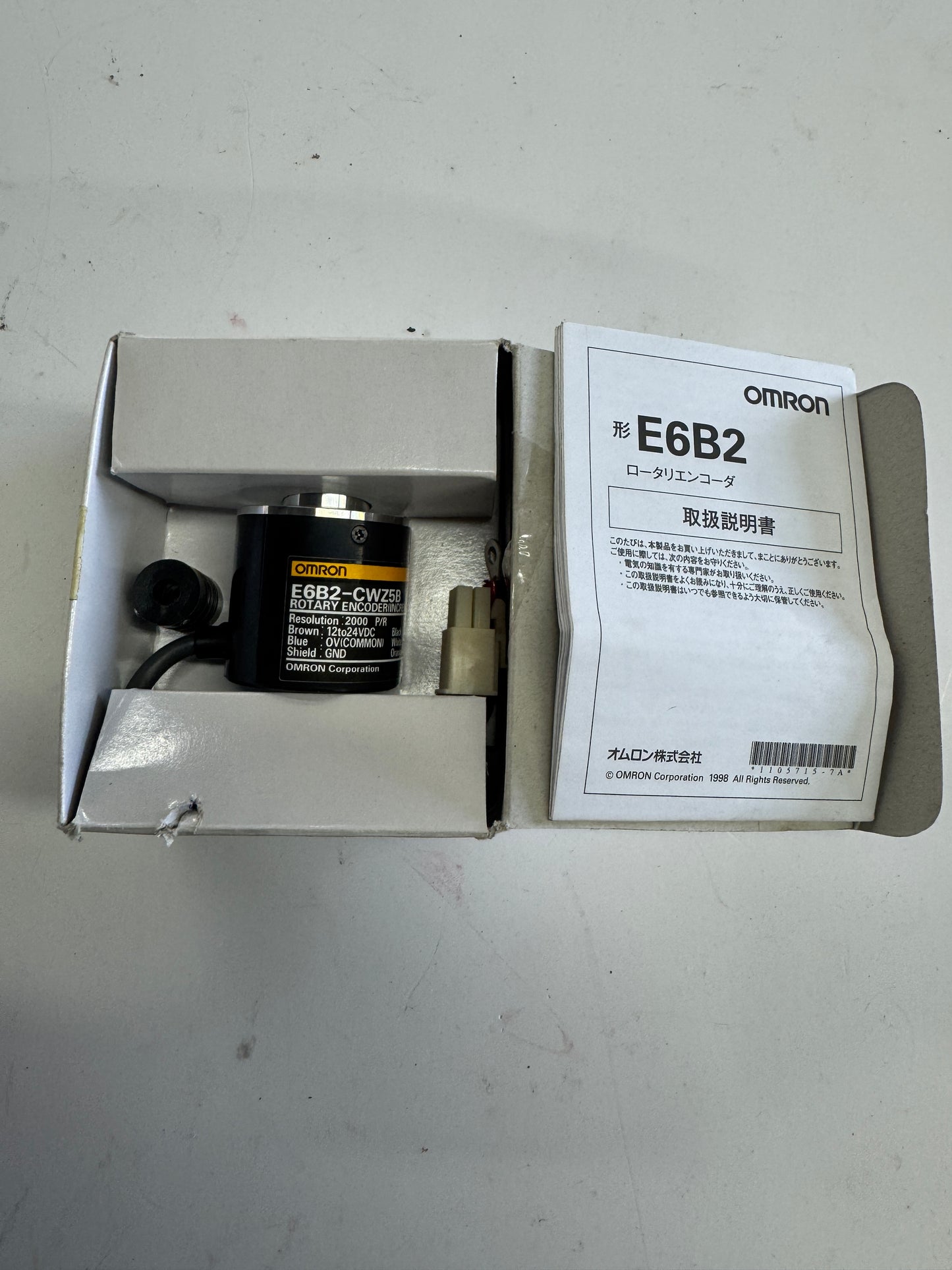 Omron Rotary Encoder E6B2-CWZ5B 12 to 24V DC