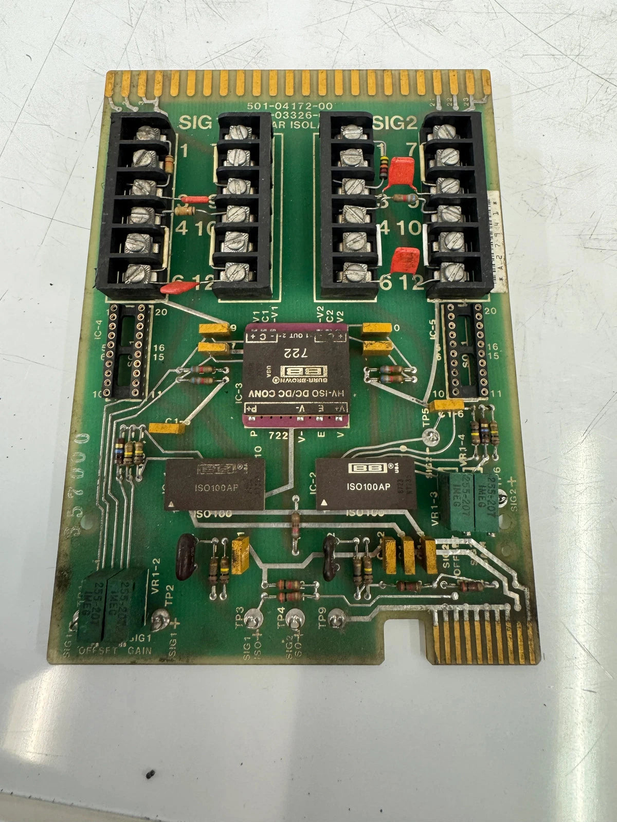 Burr-Brown (Texas Instruments) PCB Assembly 501-04172-00 / 502-03326-00